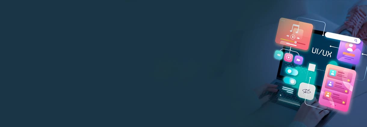 Branding and UI/UX design banner